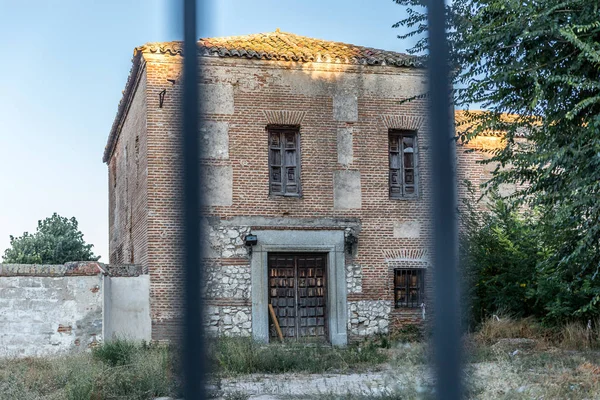 Casa Abandonada Dos Plantas Municipio España — Foto de Stock