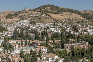 granada, İspanya albaicin ve duende'sine bölgelerinde görünümü