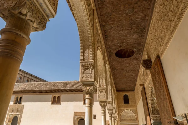 Arco Estilo Nazarí Alhambra Granada España —  Fotos de Stock