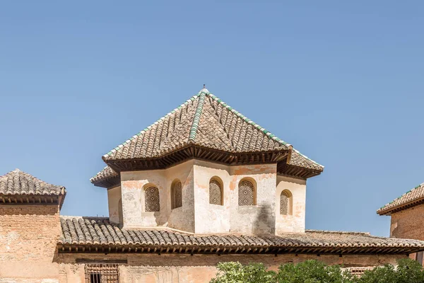 Edificios Estilo Árabe Alhambra Granada España —  Fotos de Stock