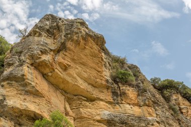 Güzel bir gün güneşli yaz büyük bir Uçurumu'nun görünümü