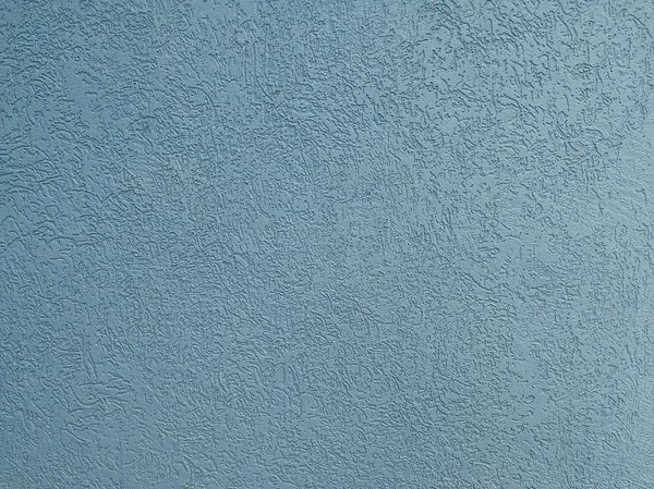 家の青の大まかな漆喰壁 — ストック写真