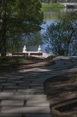 Moskova'nın güneyinde Tsaritsyno-Palace ve Park topluluğu; İmparatoriçe Catherine Ii tarafından 1776 yılında kuruldu