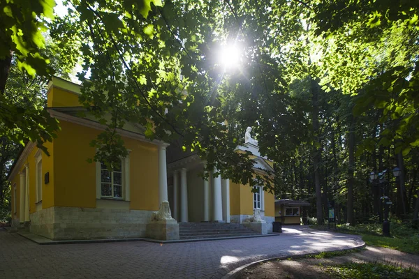 モスクワ南部のツァリティノ宮殿と公園のアンサンブル 1776年にキャサリンIi皇后によって設立されました — ストック写真