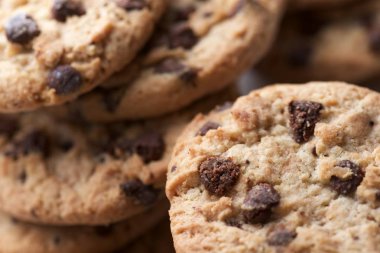 Grup çikolata kurabiye.