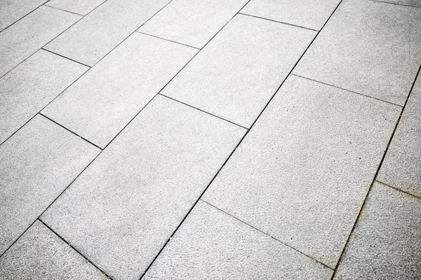 Piso Una Calle Con Baldosas Piedra — Foto de Stock