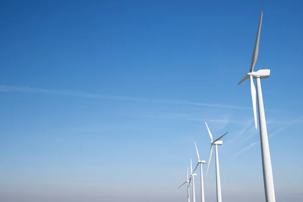 Windmills Electric Power Production Zaragoza Province Aragon Spain — Stock Photo, Image