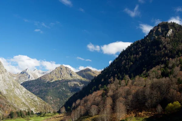 Bergen Ossau Dalen Pyrenéerna Frankrike — Stockfoto