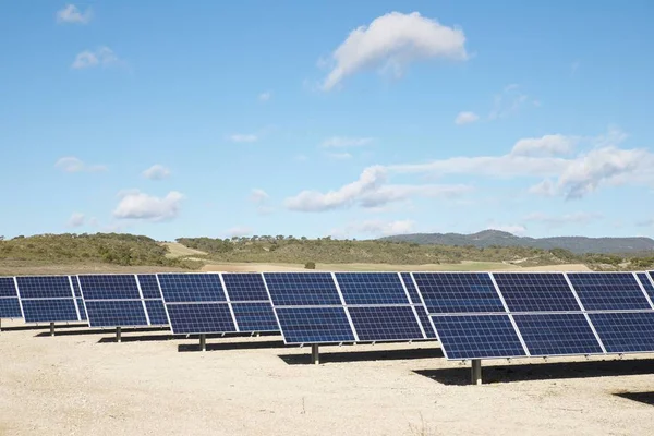 Photovoltaic panels for renewable electric production, Zaragoza province, Aragon, Spain.