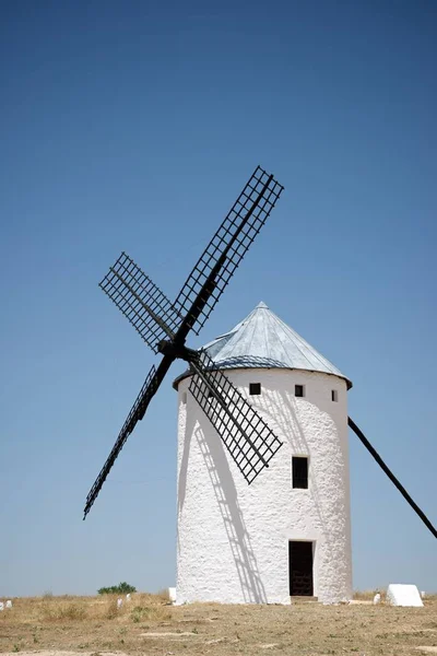 Windmills Campo Criptana Ciudad Real Province Castilla Mancha Spain — Stock Photo, Image