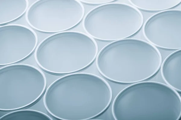 Large Group Disposable Plastic Cups — Stock Photo, Image