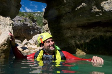 Oscuros del Balcez Kanyonu, Guara Dağları, Huesca, Aragon, İspanya.