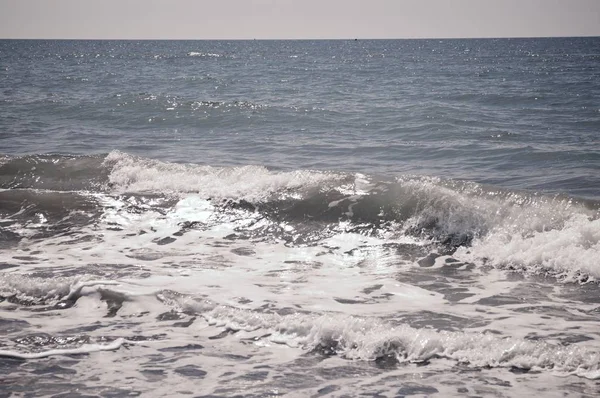 Waves Mediterranean Sea Spain — Stock Photo, Image