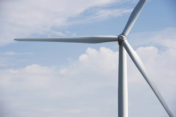 Windmolen Voor Productie Van Elektrische Energie Soria Provincie Castilla León — Stockfoto