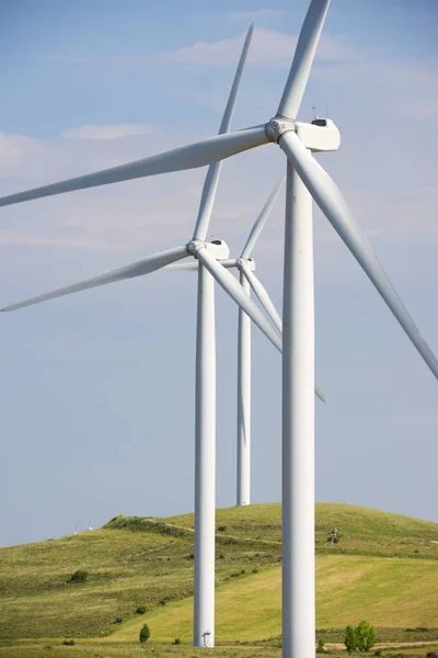 Windmills Electric Power Production Soria Province Castilla Leon Spain — Stock Photo, Image