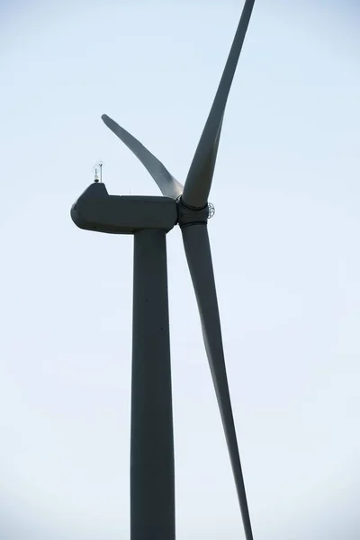 Moinho Vento Para Produção Energia Eléctrica Província Soria Castilla Leon — Fotografia de Stock