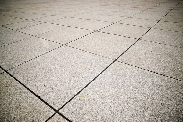 Piso Una Calle Con Baldosas Piedra — Foto de Stock