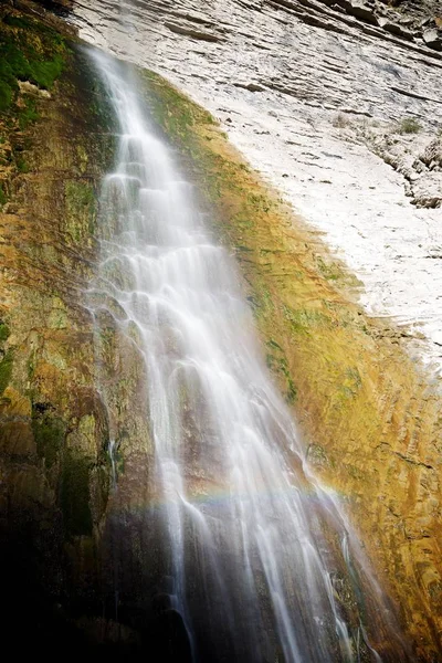 Cascata Sorrosal Broto Pirenei Provincia Huesca Aragona Spagna — Foto Stock