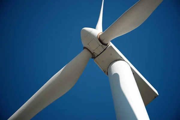 Větrný Mlýn Pro Výrobu Elektrické Energie Provincie Zaragoza Aragon Španělsko — Stock fotografie