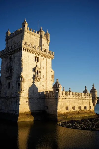 Belem Tower Tagus Floden Lissabon Portugal — Stockfoto