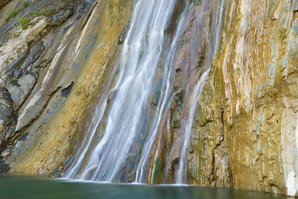 Sorrosal Vattenfall Broto Pyrenéerna Huesca Provinsen Aragonien Spanien — Stockfoto