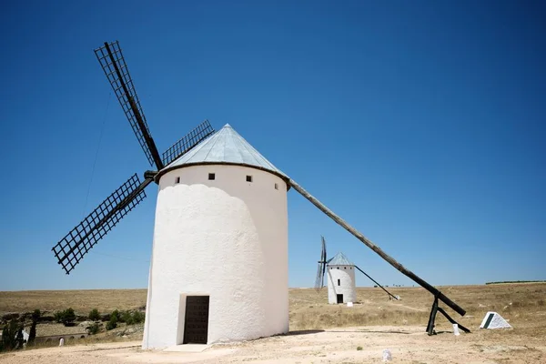 Windmolens Campo Criptana Ciudad Real Provincie Castilla Mancha Spanje — Stockfoto