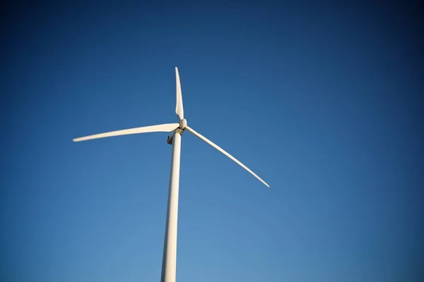 Windmill Electric Power Production Zaragoza Province Aragon Spain — Stock Photo, Image