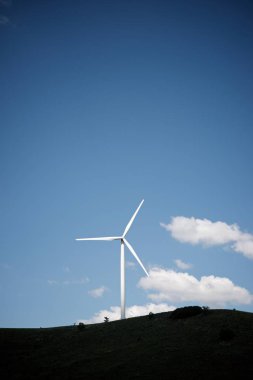 Yel değirmeni elektrik enerjisi üretim, Soria Province, Castilla Leon, İspanya için.