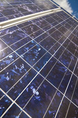 Yenilenebilir elektrik üretimi için fotovoltaik panelin ayrıntıları