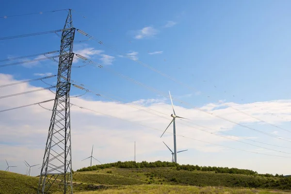 Młyn Produkcji Energii Elektrycznej Prowincji Soria Kastylia Leon Hiszpania — Zdjęcie stockowe