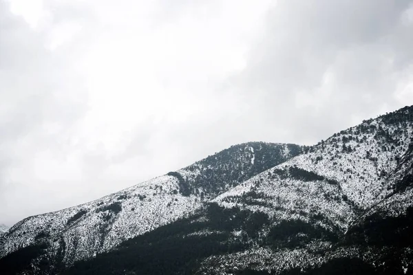 冬天在夸拉山 阿拉贡 西班牙韦斯卡 — 图库照片