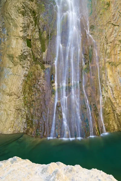 Sorrosal Водоспад Місті Broto Піренеях Провінція Huesca Арагон Іспанія — стокове фото