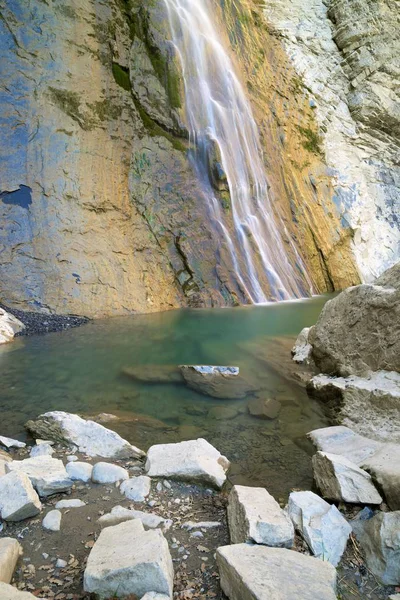 Cachoeira Sorrosal Broto Pirinéus Província Huesca Aragão Espanha — Fotografia de Stock