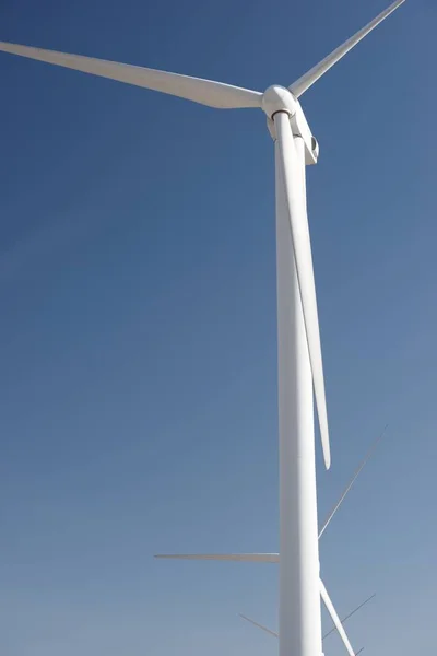 Windmolens Voor Elektriciteitsopwekking Provincie Zaragoza Aragon Spanje — Stockfoto