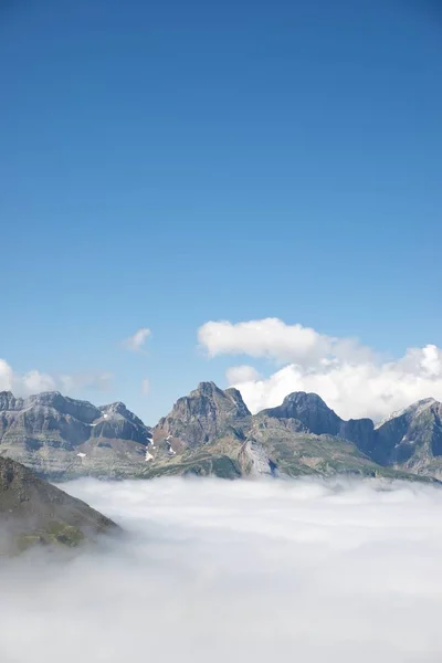 西班牙比利牛斯坎弗谷的高峰 — 图库照片