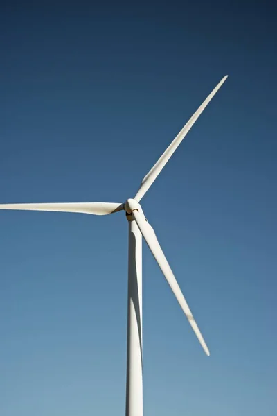 Molino Viento Para Producción Energía Eléctrica Provincia Zaragoza Aragón España —  Fotos de Stock