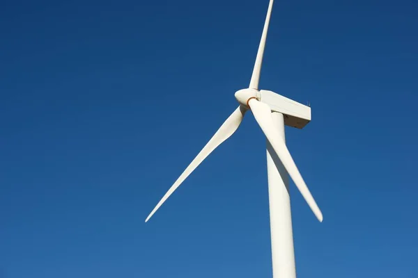 Windmill Electric Power Production Zaragoza Province Aragon Spain — Stock Photo, Image