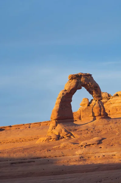 Delicate Arch Arches National Park Utah Statele Unite Ale Americii — Fotografie, imagine de stoc