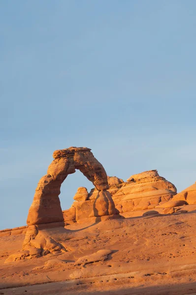 Delicate Arch Arches National Park Utah Statele Unite Ale Americii — Fotografie, imagine de stoc