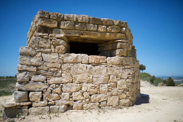 Bunker Used Spanish Civil War Tardienta Huesca Province Aragon Spain — Stock Photo, Image