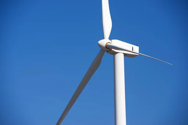 Windmolen Voor Productie Van Elektrische Energie Zaragoza Provincie Aragon Spanje — Stockfoto
