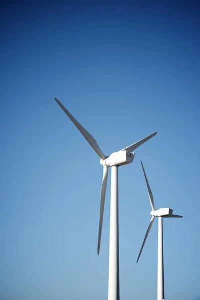 Windmolens Voor Elektriciteitsopwekking Provincie Zaragoza Aragon Spanje — Stockfoto