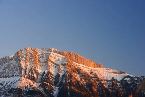 Pena Blanca Peak Tendenera Bergen Vallei Van Tena Panticosa Aragon — Stockfoto