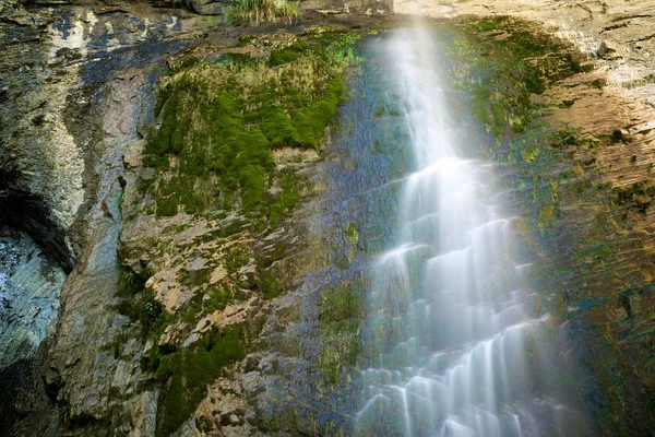 Sorrosal Waterval Broto Pyreneeën Provincie Huesca Aragon Spanje — Stockfoto