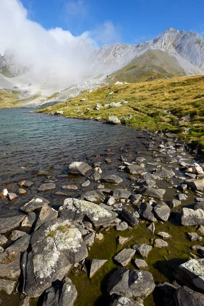 Lago Acherito Nella Valle Oza Pirenei Spagna — Foto Stock