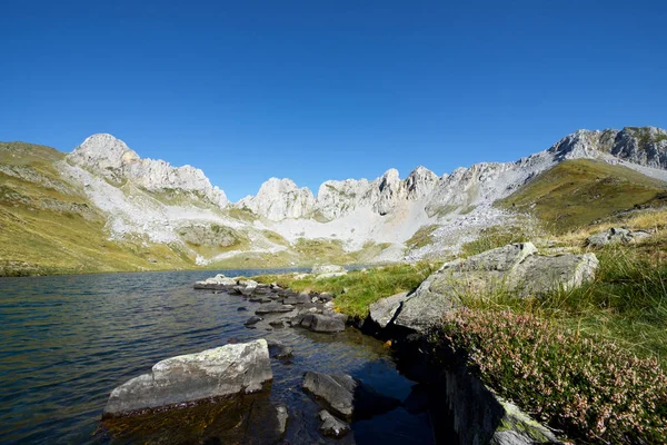 Acherito Lake Oza Valley Pyrenees Spain — Stock Photo, Image