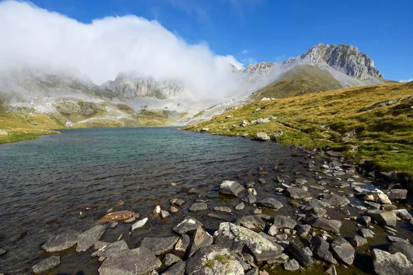 Lago Acherito Nella Valle Oza Pirenei Spagna — Foto Stock