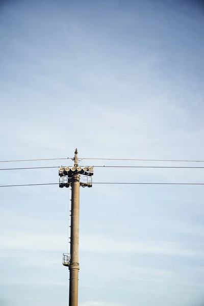 Détail Télésiège Saragosse Espagne — Photo