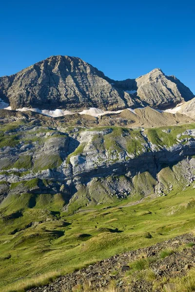 Gipfel Gavarnie Tal Pyrenäen Frankreich — Stockfoto