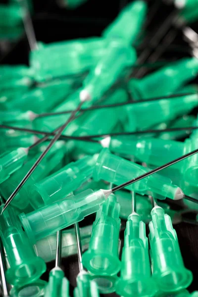 Group Needles Syringe — Stock Photo, Image